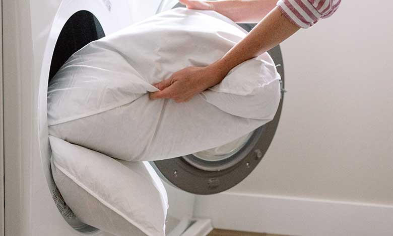 ترفند های تمیز کردن بالش با لباسشویی / نحوه تمیز کردن تشک با لباسشویی - خدمات پشتیبان