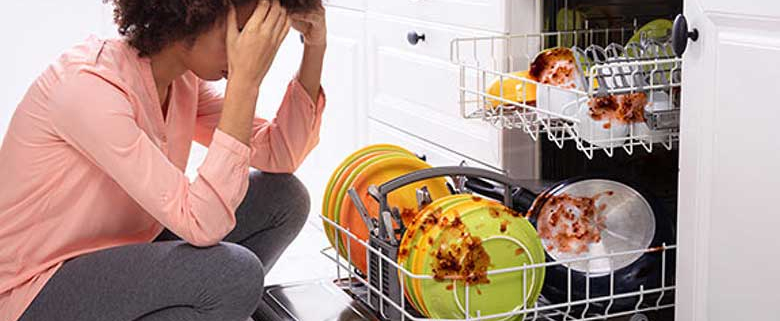 علت کثیف شستن ماشین ظرفشویی + راه حل - خدمات پشتیبان