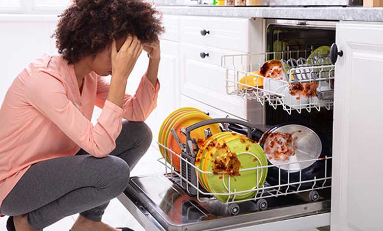 علت کثیف شستن ماشین ظرفشویی + راه حل - خدمات پشتیبان